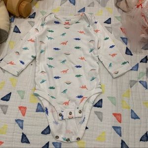 Carter’s dinosaur onesie, 6m